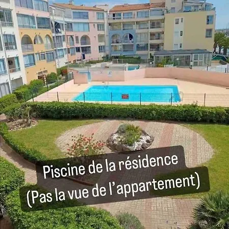 Superbe Appartement 6 Personnes Avec Piscine Secteur Richelieu, A 400M De La Plage Et A 650M Du Centre Port Agde Buitenkant foto
